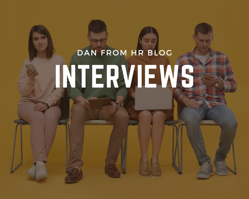 People preparing for an interview, 4 people of various backgrounds getting ready to impress their interviewer 